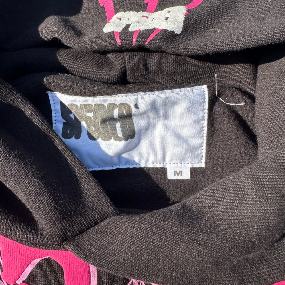 Sy5der Black Angel Number hoodie size medium NWT - Picture 5 of 5